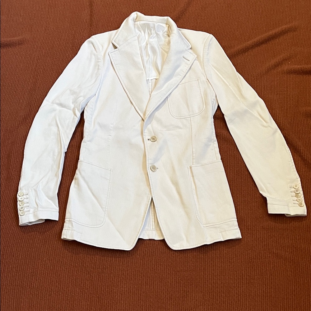 Stylish GUCCI White Blazer Size 50